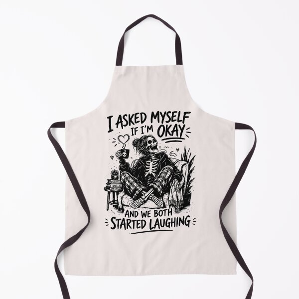 Item preview, I Asked Myself If Im Okay And We Both Started Laughing Sarcastic Skeleton designed and sold by mari-kayden.