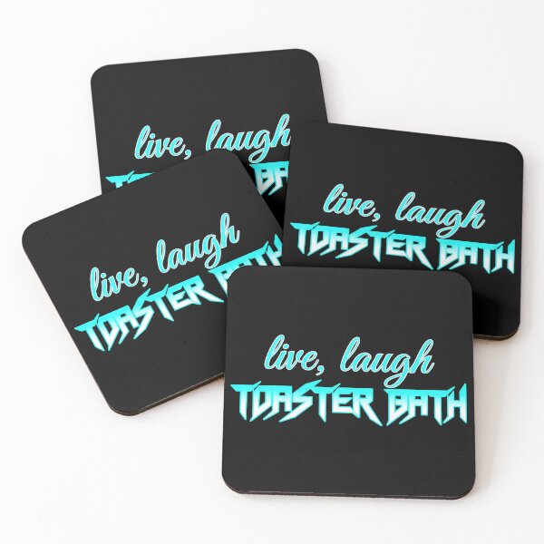 Item preview, Live Laugh Toaster Bath Electric Glow designed and sold by SomeHitori.