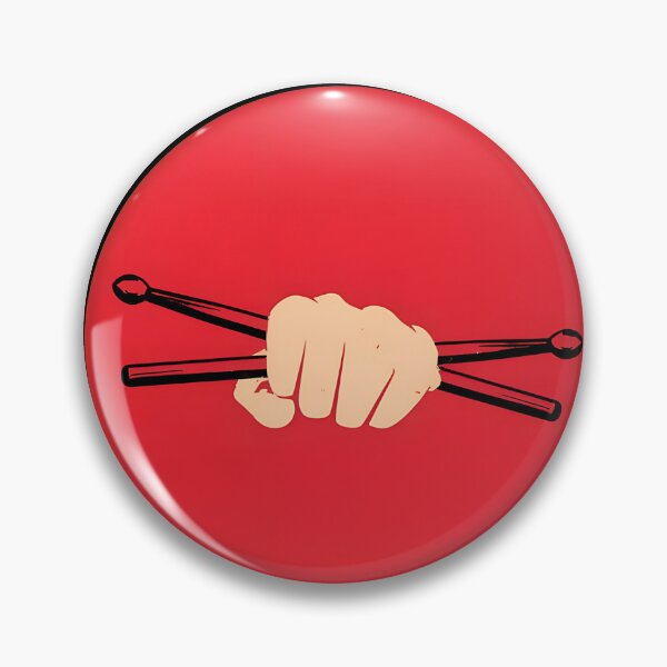 Item preview, Fist Drumsticks Music Rhythm Graphic Emblem designed and sold by SomeHitori.