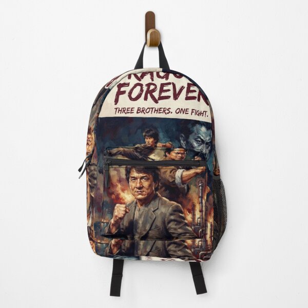 Item preview, Dragons Forever Retro Martial Arts Action Movie Tribute Art Poster designed and sold by Art's Diner.