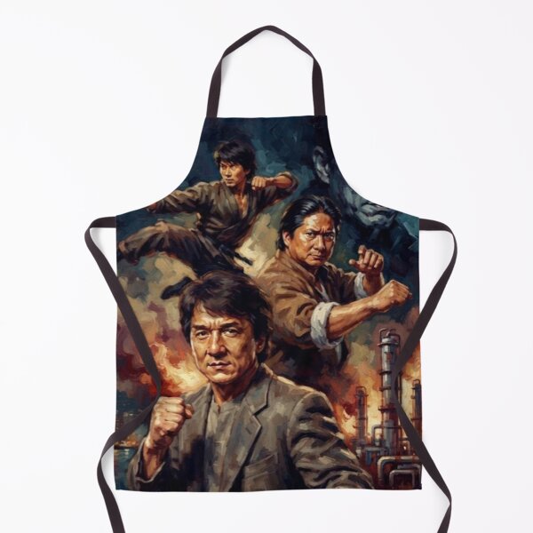 Item preview, Dragons Forever Retro Martial Arts Action Movie Tribute Art Poster designed and sold by Art's Diner.
