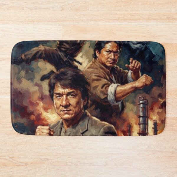 Item preview, Dragons Forever Retro Martial Arts Action Movie Tribute Art Poster designed and sold by Art's Diner.