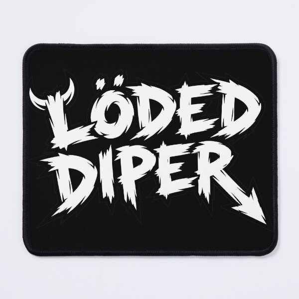 Item preview, Funny Typographic Horned Band Design designed and sold by SomeHitori.