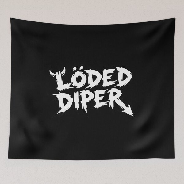 Item preview, Funny Typographic Horned Band Design designed and sold by SomeHitori.