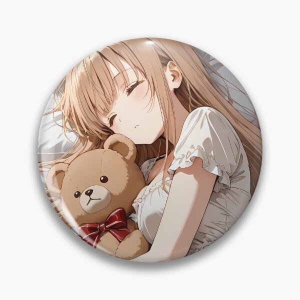 Item preview, Mahiru Shiina Angel Next Door Peaceful Sleep Teddy Bear Moonlit Calm designed and sold by riadjamai.
