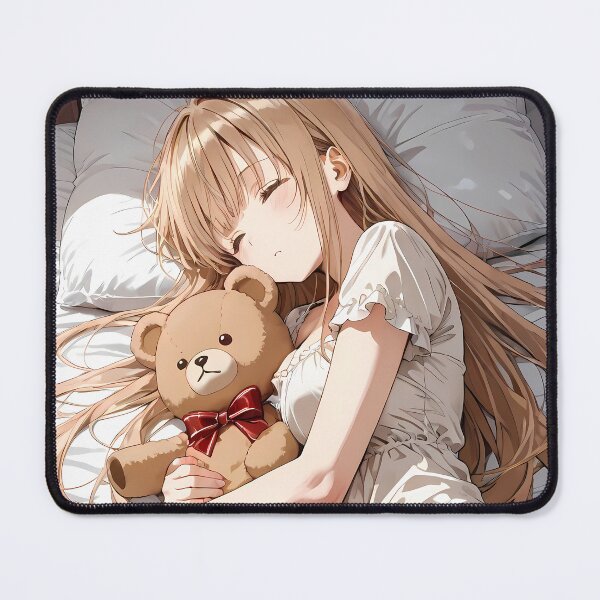 Item preview, Mahiru Shiina Angel Next Door Peaceful Sleep Teddy Bear Moonlit Calm designed and sold by riadjamai.