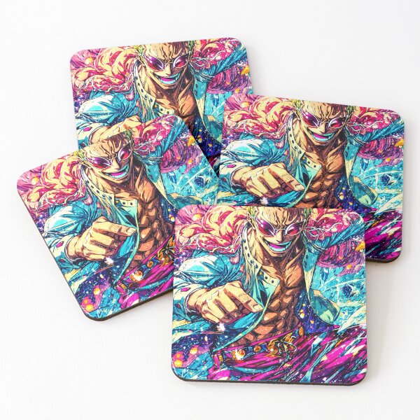 Item preview, Donquixote Doflamingo One Piece Bright Chaos Feather Laugh designed and sold by PMartistStudio.