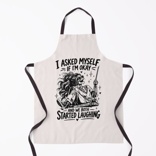 Item preview, I Asked Myself If Im Okay And We Both Started Laughing Sarcastic Skeleton designed and sold by mari-kayden.