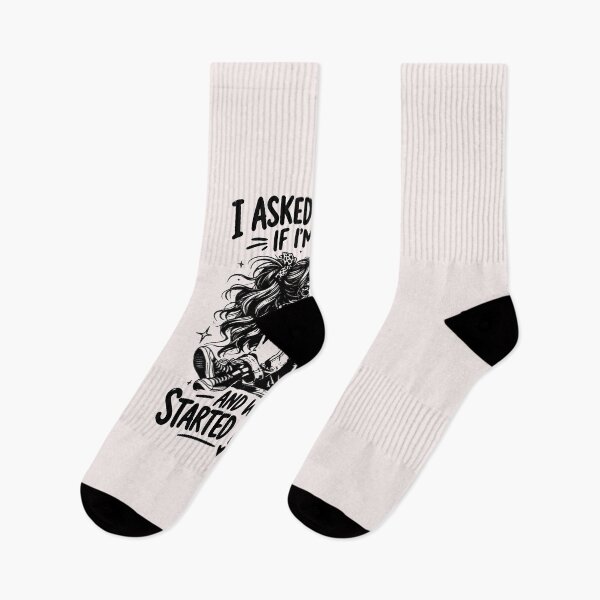 Item preview, I Asked Myself If Im Okay And We Both Started Laughing Sarcastic Skeleton designed and sold by mari-kayden.
