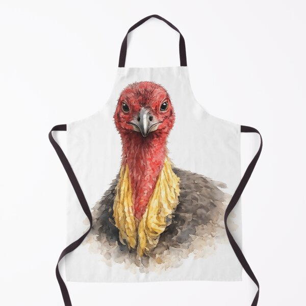 Item preview, Australian Brush-Turkey Portrait Watercolour designed and sold by Jaruart.