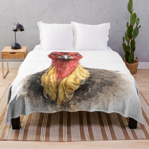 Item preview, Australian Brush-Turkey Portrait Watercolour designed and sold by Jaruart.