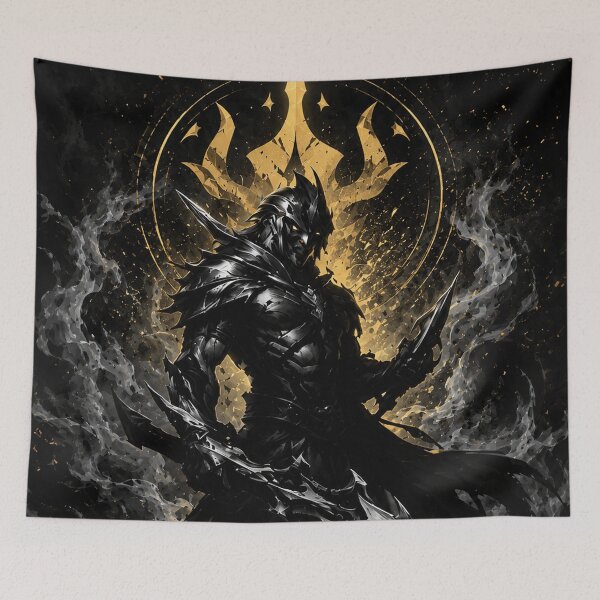 Item preview, League of Legends Black & Gold Gaming Minimalist Fan Art designed and sold by NBT-NOVA.