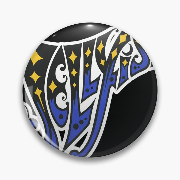 Item preview, Ornate Script Graphic Blue And Green Design designed and sold by ARTBYKTANA.