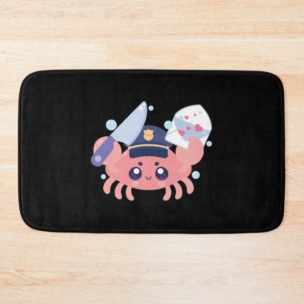 Item preview, Kawaii Crab Mailman Cute Crab With Love Letter Illustration designed and sold by MidniteMoons.