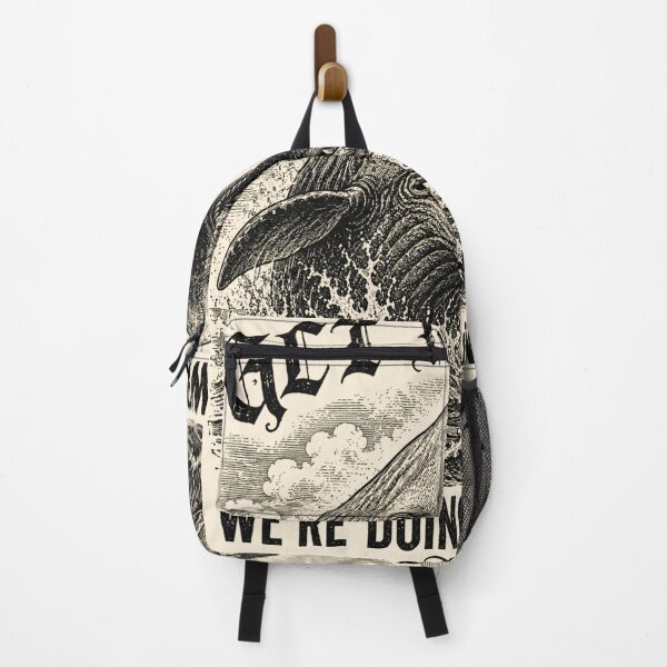 Item preview, Get In Loser Divine Work Distressed Whale Art designed and sold by TeeSpectrume.