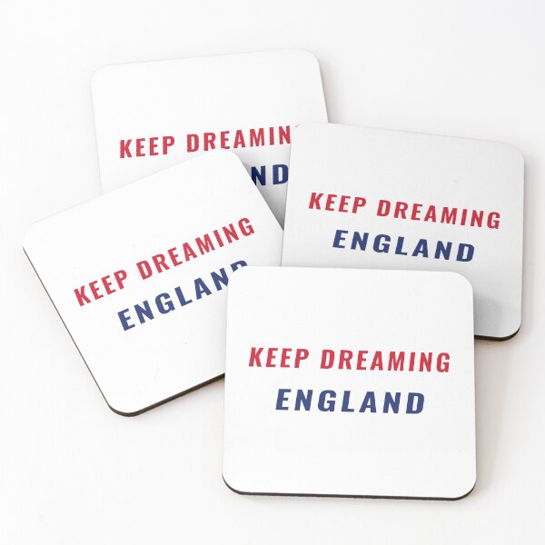 Item preview, KEEP DREAMING ENGLAND T-Shirt – England World Cup Fan Tee | Uncle Jichuan designed and sold by Uncle-Jichuan.