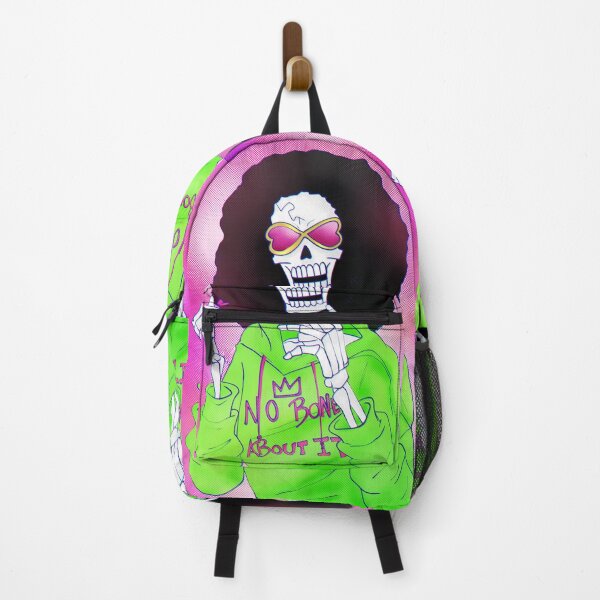 Item preview, Brook One Piece Neon Heart Skull Hoodie designed and sold by PMartistStudio.