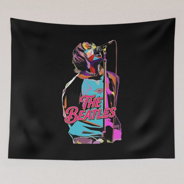 Item preview, Geometric Musician Microphone Portrait Art designed and sold by ARTBYKTANA.