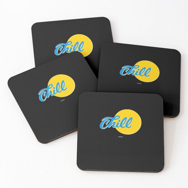 Item preview, Bright Blue Cursive Lettering Overlaid on Yellow Circle designed and sold by Blaz0Creations.