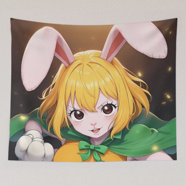 Item preview, Carrot One Piece Dynamic Bunny Cape Action Glow designed and sold by PMartistStudio.
