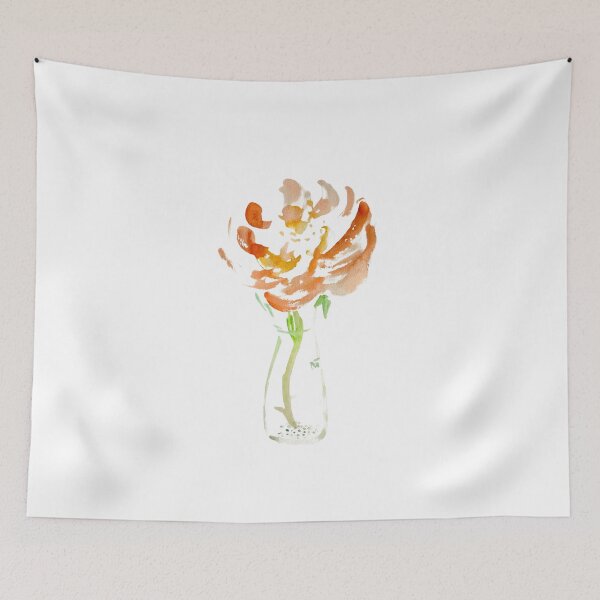 Item preview, A Simple Floral Vase designed and sold by Praline Creative.