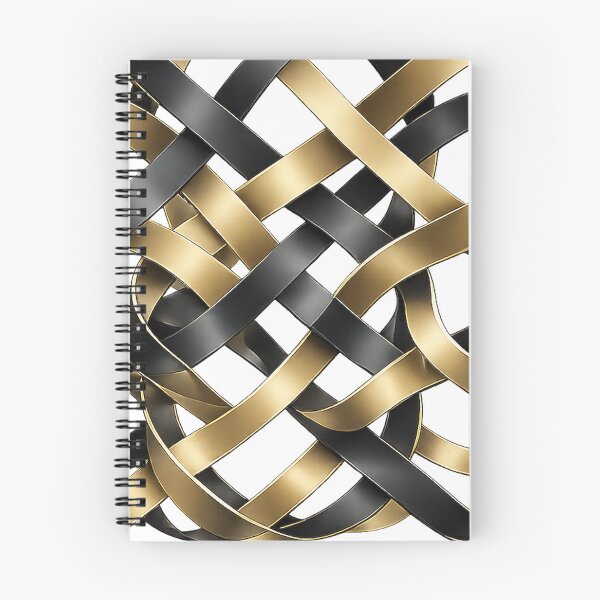 Item preview, Infinity Ribbon Grid | Luxury Abstract Geometric Art designed and sold by rigelcreation.