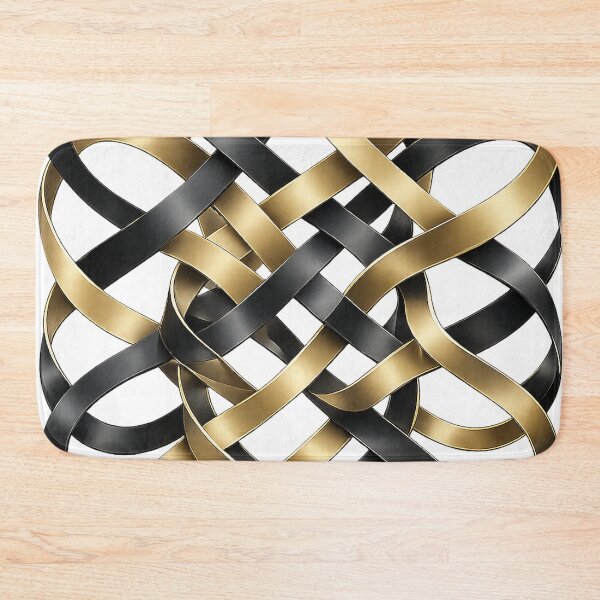 Item preview, Infinity Ribbon Grid | Luxury Abstract Geometric Art designed and sold by rigelcreation.
