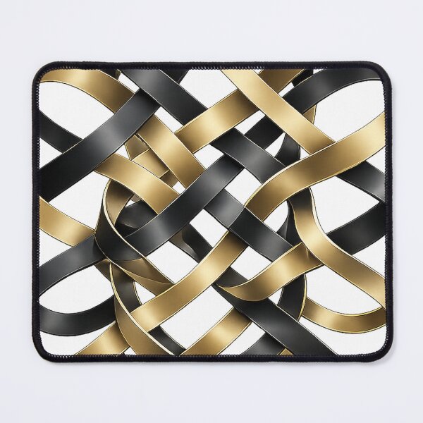 Item preview, Infinity Ribbon Grid | Luxury Abstract Geometric Art designed and sold by rigelcreation.