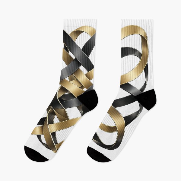 Item preview, Infinity Ribbon Grid | Luxury Abstract Geometric Art designed and sold by rigelcreation.