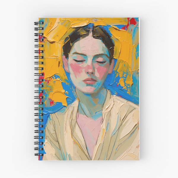 Item preview, Impasto Oil Painting Woman Portrait designed and sold by ondante.