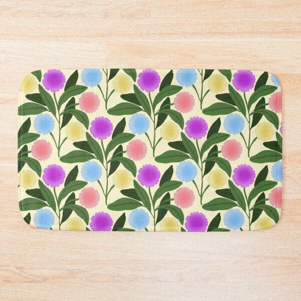Item preview, Pastel botanical seamless pattern designed and sold by Bloomiastudio.