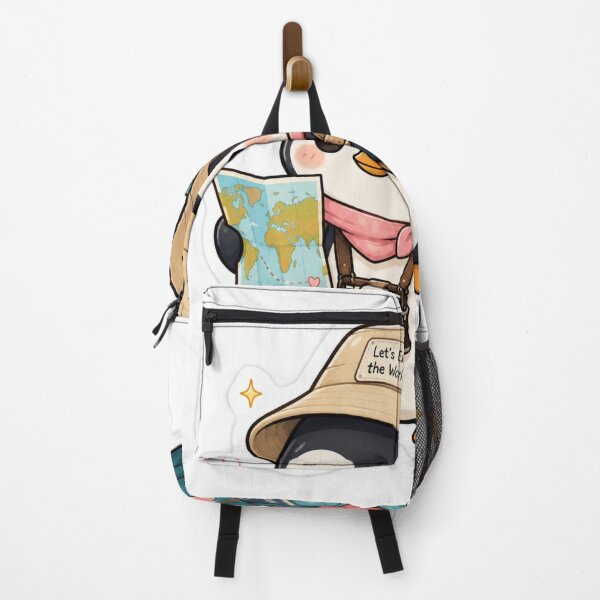 Item preview, Cute Traveling Turtle with Backpack designed and sold by Moonlight Studio.