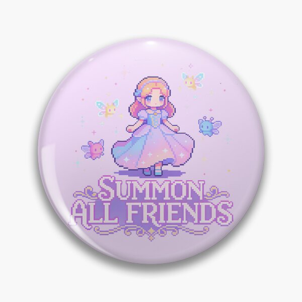 Item preview, Summon All Friends - Kawaii Pixel Art RPG Princess designed and sold by PotionPixelArt.