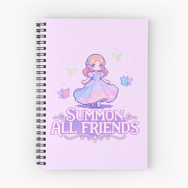 Item preview, Summon All Friends - Kawaii Pixel Art RPG Princess designed and sold by PotionPixelArt.