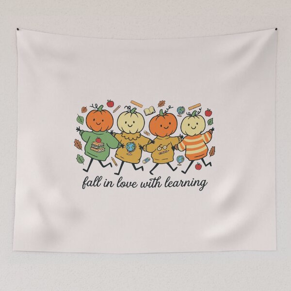 Item preview, Fall In Love With Learning Cute Pumpkin Teacher Back To School designed and sold by mari-kayden.