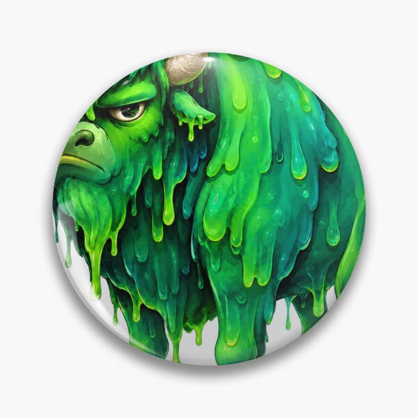 Artikelvorschau, Schleimbison entworfen und verkauft von Monster Daze.