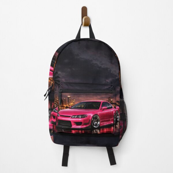 Item preview, JDM Sports Car Pink City Sunset Art designed and sold by Innova_Creations.