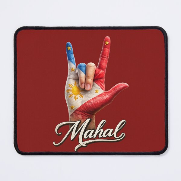Item preview, Mahal - Filipino love hand sign - Filipino Flag designed and sold by FlipFlopTeesCo.