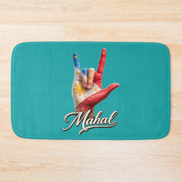 Item preview, Mahal - Filipino love hand sign - Filipino Flag designed and sold by FlipFlopTeesCo.