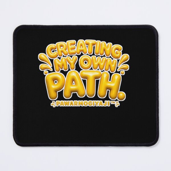Item preview, Creating My Own Path Motivational Typography Design designed and sold by Pawar1999.