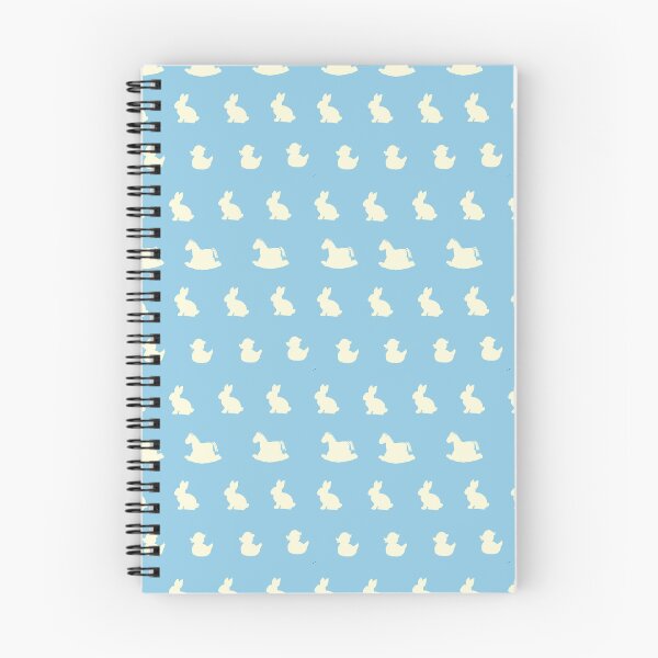 Item preview, Blue Cream Rocking Horse designed and sold by Pleasing-Prints.