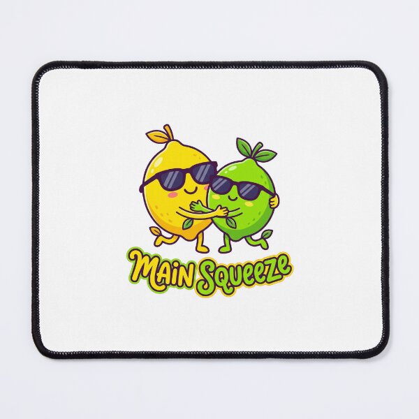 Item preview, Main Squeeze Funny Summer Lemon Lime Tee designed and sold by 7Four1 Designs.