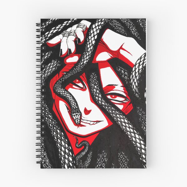 Item preview, Jabber Wonger Gachiakuta Red Black Serpent Gaze Anime Style designed and sold by riadjamai.