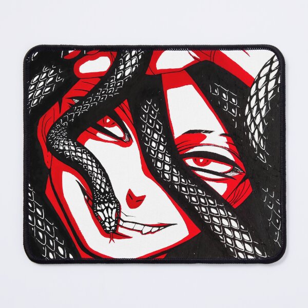 Item preview, Jabber Wonger Gachiakuta Red Black Serpent Gaze Anime Style designed and sold by riadjamai.