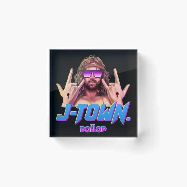 Item preview, J-Town Retro Style Neon Graphic Print designed and sold by Thefulavocado.