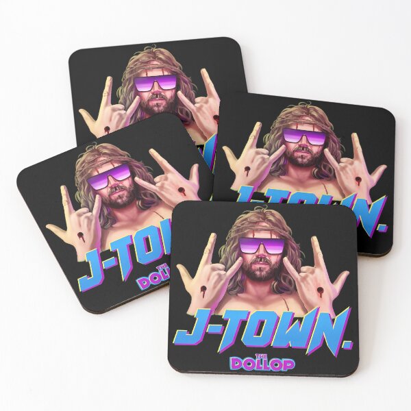 Item preview, J-Town Retro Style Neon Graphic Print designed and sold by Thefulavocado.