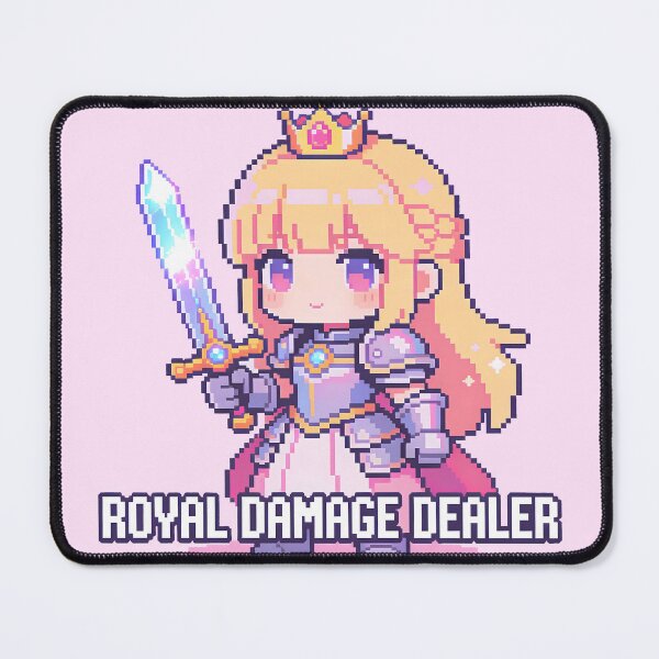 Item preview, Royal Damage Dealer - Cute Kawaii Knight Pixel Art designed and sold by PotionPixelArt.