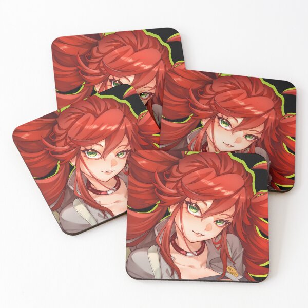 Item preview, Riyo Reaper Gachiakuta Neon Portrait Green Eyes designed and sold by riadjamai.