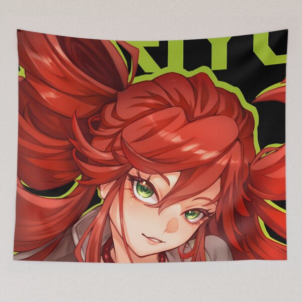 Item preview, Riyo Reaper Gachiakuta Neon Portrait Green Eyes designed and sold by riadjamai.