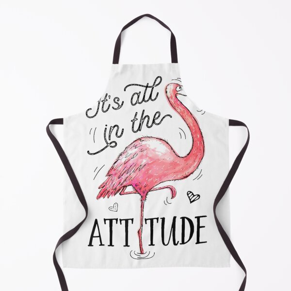 Item preview, Flamingo All in The Attitude Funny designed and sold by goombi-creative.